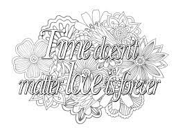 Relax yourself with our inspiring quote coloring pages ! Inspirational Quotes Quote Love Coloring Pages For Adults Novocom Top