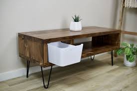 Mid Century Modern Coffee Table With Storage Hand Made In Seattle Wa Coffee Table With Storage Mid Century Modern Coffee Table Modern Coffee Tables