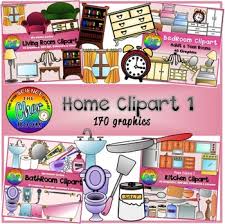 home clipart i (living room, bedroom