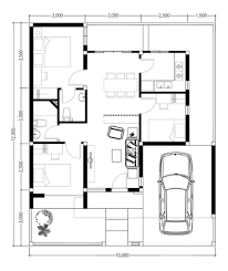 This attractive 3 bedroom 2 bath house plan has a brick exterior and with two offset nested gables creating space for 2 cars. Thoughtskoto