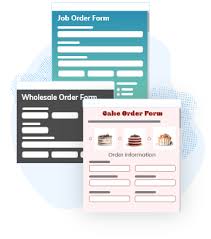 Custom work order forms generic form employment application. Order Form Builder Free Online 123 Form Builder
