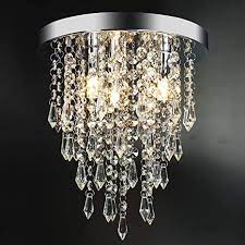 50 diseños de lamparas para techo que debes ver, para tu sala, comedor y dormitorio.en ideas y diseños hm hacemos las mejores recopilaciones de diseño de in. Amazon Com 3 Luces Mini Lampara De Techo Empotrable De Cristal Lampara De Techo De Cristal 10 4 Pulgadas De Alto X 9 8 Pulgadas De Ancho Elegante Y Moderna Lampara De Techo Para Dormitorio