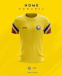 Away to austria though, the diagonal pinstripe shirt was now matched with yellow shorts and socks. Romania Joma 2018 Concept On Behance