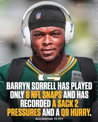 Talk about making an impact fast. Barryn Sorrell has only been