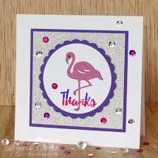 Learn how to make this handmade card in my latest diy card video tutorial! Step By Step Cardmaking Tutorial Flamingo