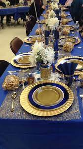 Check spelling or type a new query. Great Dollar Store Set Up Tablecloths Should Be Longer Though Table Decorations Dining Table Decor Blue Wedding Decorations