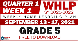 Greatist news examines and explains the trends and studies making headlines in fitness, health, and happiness. Grade 5 Updated Weekly Home Learning Plan Whlp Quarter 1 Week 1 Deped Click