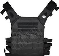 QHIU Taktische Weste Plate Carrier Camouflage Molle Schutz Multifunktions  Kampf Militär verstellbares Vest für Airsoft Paintball CS SWAT Wargame Jagd  ...
