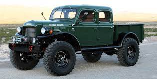 Your choice exemplifies sound judgement of truck values and operating economy. Then And Now Ram Power Wagon