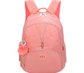 Bolsa Mochila Mako Poliéster Santino Rosa Claro SAB416U62
