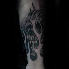 Skull tattoo design skull tattoos body art tattoos sleeve tattoos tattoo designs tatoos badass tattoos great tattoos leg tattoo men. Top 47 Flaming Skull Tattoo Ideas 2021 Inspiration Guide