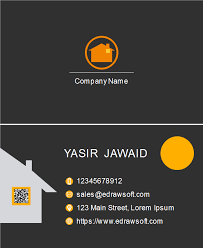A business card typically includes the giver's name, company or business affiliation (usually with a logo). Free Orange House Business Card Templates
