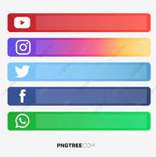 Social Media U Button Vector Social Media Clipart Social Media S Social Media Png And Vector With Transparent Background For Free Download Social Media Icons Free Social Media Icons Social Media