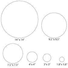 Cutting edge stencils offers the highest quality decorative stencils for today's diy enthusiast. Polka Dot Wall Stencils Self Adhesive Wall Stencils