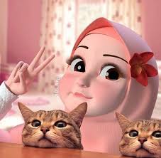 Nyol nyol animasi dakwah 3d muslimah. 20 Ide Nyol Kartun Hijab Kartun Seni Islamis