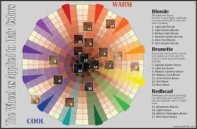 Hair Colour Wheel Chart Matrix Hair Color Wheel In 2019