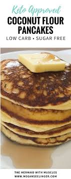 The Best Keto Pancakes Recipe With Coconut Flour Megan Seelinger Coaching Recipe Coconut Recipes Best Keto Pancakes Keto Pancakes Coconut Flour