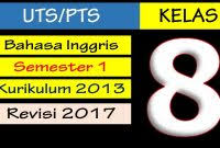 Contoh Soal Cpns 2018 Soal Uts Pts Bahasa Inggris Kelas 8 Kurikulum 2013 Dan Kunci Jawaban Icpns