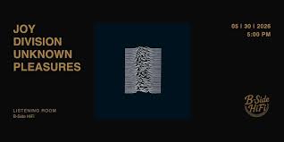 Joy Division — Unknown Pleasures (1979) Tickets, Saturday, May 30 • 5 PM -  6:30 PM | Eventbrite