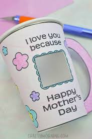 Mother's day is the special time of year when you get to celebrate your first best friend and the person you always turn to when you need advice. Mother S Day Coffee Cup Craft Crafty Morning