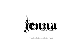 See more ideas about tattoos, jewel tattoo, gem tattoo. Jenna Name Tattoo Designs
