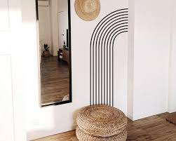 Half Arch Wall Decal Abstract Wall Decor Boho Interior Wall Art Modern Farmhouse Decor Removable Wall Stickers In 2021 Abstract Wall Decor Interior Walls Boho Wall Decor