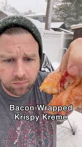 I made Krispy Kreme Donuts but better! 😂 #TheMeatTeacher #groarkboysbbq  #donut #bacon #doesitsmoke #KrispyKreme