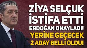 Milli eğitim bakanı ziya selçuk geçen hafta istifasını verdi. Milli Egitim Bakani Ziya Selcuk Istifa Etti Erdogan Kabul Etti Iddiasi Egitim Aykiri Haber Sitesi
