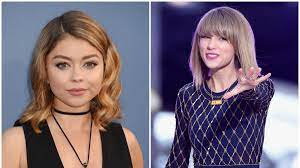 I had never heard of surgery rumours before. Taylor Swift Just Got Accused Of Getting Plastic Surgery And Sarah Hyland Came To Her Defense Teen Vogue