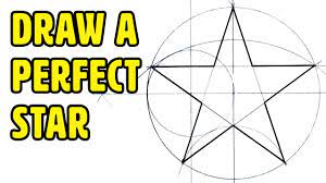 You can draw in 30 days: How To Draw A Perfect Star Easy Step By Step Guide Youtube
