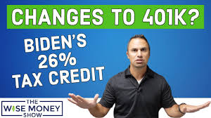 The president sees public spending, rather than relying on businesses to turn tax cuts into president biden's ambitious plan to increase corporate taxes does more than just reverse much of the overhaul pushed through by his predecessor. Joe Biden S Changes For Your 401k Youtube