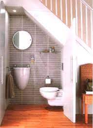 Bathroom Under Stairs Picture On Visualizeus House Bathroom Bathroom Under Stairs Tiny Bathroom Sink