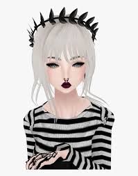White short hair emo style. The Old Emo Days In My Imvu Career Imvu Girl White Hair Hd Png Download Transparent Png Image Pngitem