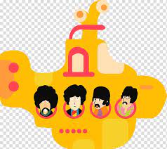 The Beatles First Love Yellow Submarine Musical Ensemble Others Transparent Background Png Clipart Free Clip Art Clip Art Yellow Submarine