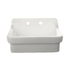 Shop exclusive offers on american standard kitchen and kitchen sinks. American Standard Wall Mount Vitreous China 30 In 2 Hole Single Bowl Kitchen Sink Kit In White 9062 008 020 The Home Depot