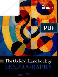 And it makes sure your coffee continues to taste as delicious. Lexicography Philip Durkin Lexicology Lexicography