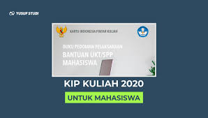 Konsep detail kip kuliah masih belum tuntas dirumuskan saat ini, sehingga masih dimungkinkan terjadi kip kuliah rencananya akan mulai dijalankan pada mahasiswa baru tahun ajaran 2020/2021. Daftar Kip Kuliah 2021 Bagi Mahasiswa Aktif Yusuf Studi