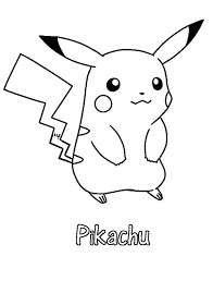 Pikachu coloring pages for kids online. Pin On Hi