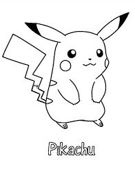Pikachu coloring page from generation i pokemon category. Pin On Hi