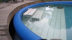 Shallow End For Above Ground Pool Backyard Pool Above Ground Swimming Pools Pool Landscaping