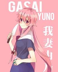 Mirai Nikki Yuno Mask By Digitalaurora Mirai Nikki Anime Character Names Yuno Mirai Nikki