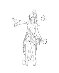 Frog image free 26 coloring. Outline Of Rosalina Coloring On Twitch Mario Amino