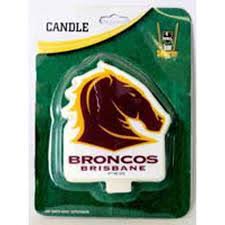 Brisbane broncos player anthony milford. Brisbane Broncos Candle One Stop Cake Decorations