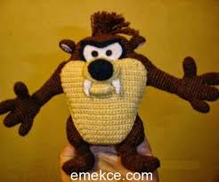 Amigurumi Orgu Oyuncak Tazmanya Canavari Yapilisi Sitemizde Orgu Severleri Bekliyor Sizde Detayli Anlatimimiz Sayesinde Kola Crochet Disney Tig Desenleri Orgu