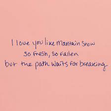 Sometimes what you need to say can be very short. A Haiku Love Poem A Day A February Poetry Challenge By Holly Lyn Walrath Write Wild Medium