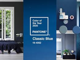 Blue Interior Trend Paint And Home Decor In Classic Blue Pantone 2020 Classic Blue Pantone Blue Interior Classic Blue