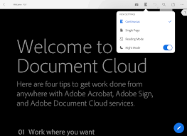 How To Enable Night Mode In Adobe Acrobat Reader F Adobe Support Community 4786611