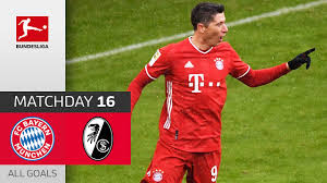 The match is a part of the bundesliga. Lewandowski Record 21st Goal Fc Bayern Munchen Sc Freiburg 2 1 All Goals Md16 Bundesliga Youtube