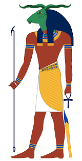 She is the major deity of the egyptian town sais, where sadie and walt later found her in the serpent's shadow. Khnum Wikipedia