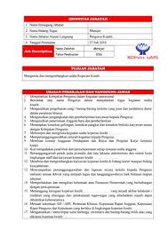Menyiapkan dokumen untuk lelang 2. Job Desk Karyawan By Aryantogms Issuu